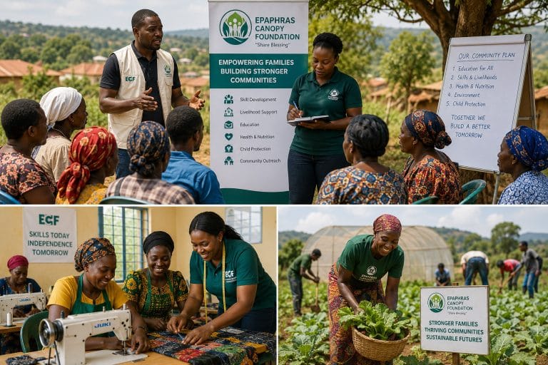 Community empowerment in Uganda through ECF skills, livelihood and family support activities